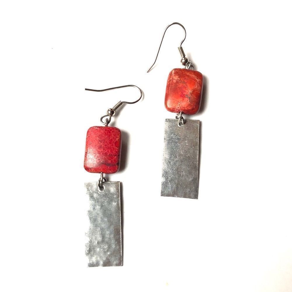 🍭6/$30 | Dual Geometric Dangle Earrings